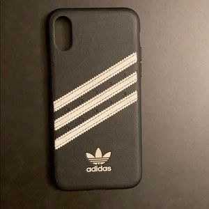 Adidas leather iPhone XS case